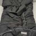 Orzbow Warm Bunting Bag Universal, Stroller Sleeping Bag Cold Weather, Waterproof Toddler Footmuff (Black, Large)