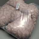 Momcozy Original Nursing Pillow for Breastfeeding-Pioneering Safety Fence- Wider Feeding Pillows for More Support for Mom & Baby- Easier Nursing & Hand Free- Fit for All, Removable Cotton Cover (Light Pink)