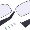 Tractor Side Towing Mirror Kit with Fixed Arm DM2455000 Compatible with John Deere 5000 & 6000 Left Right 5055E 5065E 5075E 5083E 5093E 5101E 5065M 5075M 5085M 6330 6430 6530 6020 6410
