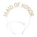 Jaciya Bridesmaid Headband (A2-MAID OF HONOR GOLD)