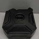 Plastic Engine Oil Jugs with Lid, 1.3 Gallon Water Storage Containers with Lockable Bracket, Portable Water Tank Fluid Container