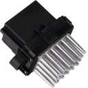 Blower Motor Resistor 4P1594 15141283 Replacement Compatible with Silverado 1500 2500 HD 3500 HD & for Suburban 1500 2500 & for Tahoe & Avalanche & for Equinox 2007-2013 Blower Resistor