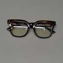 miyya Blue Light Glasses for Women & Men  Oversized UV & Blue Light Blocker Chunky Frames, Stylish Eyewear Accessories (**Tortoiseshell)