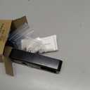 Anti-Theft Blink Doorbell Mount, Drill-Free Door Mount for Blink Video Doorbell (2nd Gen), Doorbell Bracket Holder with Rain Cover Not Block Doorbell Sensor Easy to Install for Business, Dorm, Rentals (Black)