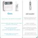 Electric Nasal Aspirator with Storage Box, 70Kpa Electric Nose Suction Nose Sucker for Baby,3 Silicone Tips,9 Suction Levels,Light Function,Anti-Reflux Design,BC-026