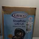 Graco SnugRide Lite LX Infant Car Seat, Lightweight Rear-Facing Seat for Babies 430 lb, 4-Position Adjustable Base, LATCH Installation & ProtectPlus Engineered, Studio. Date of Manufacture: 11/2025