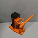 VEVOR Hydraulic Toe Jack, 2.5 Ton On Toe Toe Jack Lift, 5 Ton On Top Lift Capacity Machine Jack, 0.8-5.3 in Toe Height, 8.9-13.4 in Top Height, Air Hydraulic Claw Jack for Machinery, Industry