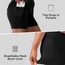Women's Tummy Control Modest Swim Skirts Beach Takini Bottoms High Waisted Swimwear Swimsuits 2025 (Black, M)