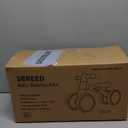 SEREED Baby Balance Bike for 1 Year Old Boys Girls 12-24 Month Toddler Balance Bike, 4 Wheels Toddler First Bike, First Birthday Gifts (Pink New)