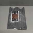 Stone Faucet Mat for Kitchen Sink with Raised Feet, Sink Mat for Kitchen Faucet, Water Absorbent Diatomite Stones Sinks Tray, Sink Splash Guard & Protectors, Stone Drying Tray for Bathroom Counter (23.7" x 4", Dark Gray Style 1)