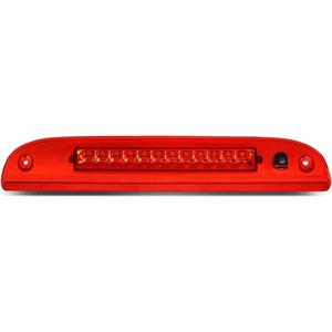 DNA MOTORING 3BL-FEXP02-LED-RD Red Lens LED High Mount 3rd Third Brake Light [Compatible with 02-10 Ford Explorer / 08-12 Escape / 08-11 Mercury Mariner / 06-10 Mountaineer]