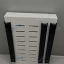 Pull out Cabinet Organizer, Expandable(12"-20") Heavy Duty Slide out Drawers Fixed with Adhesive Nano Film for Pots, Roll out Shelf Storage for Kitchen Base Cabinet, Pantry, Bathroom Cupboard (White)