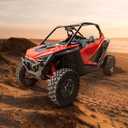 KEMIMOTO UTV Rearview Mirror, 15" UTV Race Convex Center Mirror with 3/4 1.75" or 2" Clamps Compatible with Polaris RZR PRO XP R, CFMOTO ZFORCE, Pioneer,Can-Am Commander Maverick, 1000R 1000X