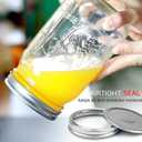 Esrentle Wide Mouth Mason Jars 32 oz - 12 Pack Large Glass Mason Jars with Airtight Lids and Bands, 1 Quart Glass Jars for Pickling, Canning, Fermenting and Food Storage, Microwave & Dishwasher Safe