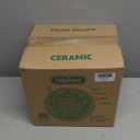 Ceramic Electric Kettle, 1.5L/1200W Boil Water Quickly and Easily with Boil-Dry Protection Auto Shut Off, Detachable Swivel Base, Diamond Cut Glazed (Pink)