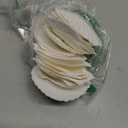 SEAJIAYI 30 PCS Scallop Shells 2-3 Inch Natural White Sea Shells from Sea Beach for DIY Craft Home Dcor(6-8 cm) (Large)