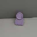 Selfie Phone Tripod Mount Camera Grip Handle Holder Wireless Remote Controlled for Smartphones, Purple