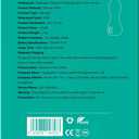Personal Massage Device Smallest and Strongest Cordless Handheld Massager - Cute & Powerful - Best for Travel - Magic Stress Away - Perfect on Neck Legs Hand Pains and Sports (Yellow)