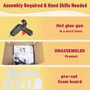 imprsv Marquee Numbers 20 Birthday Decorations: Large Light Up Numbers 20 Years Old Birthday Decor for Men Women Big Sign Party Anniversary Cardboard Backdrop Signs Blocks Balloons (3ft White)