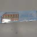 Short Square French Tip Press on Nails, Multicolor 150pcs Soft French Gel Nail Tips, No Need to File, Pre-lasting Acrylic Matte Fake Nails Extension for Women Girl Nails Art DIY 15Sizes