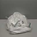 NICETOWN 100% Blackout Window Curtain Panels, Cold and Full Light Blocking Drapes with Black Liner for Nursery, 84 inches Drop Thermal Insulated Draperies (White, 2 Pieces, 52 Wide Each Panel)