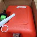 Scepter FSCG552 Fuel Container with Spill Proof Spout with Bonus Spout Extender, Rear Handle Red Gas Can, 5 Gallon