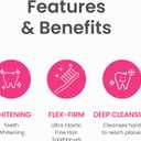 Euthymol Whitening Toothbrush (White, 6 Count) - Premium Soft Dual-Tension Bristles. Advanced Plaque Removal, Stain Reduction.