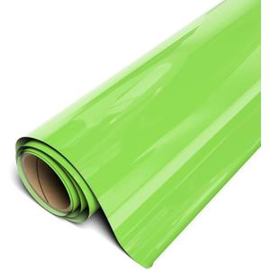 Siser EasyWeed Heat Transfer Vinyl 11.8" x 3ft Roll (Lime) - Compatible with Siser, Cricut, Silhouette and Other Craft/Professional Cutters - CPSIA Certified