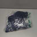 MAGCOMSEN Women's Fleece Lined Joggers High Waisted Water Resistant Thermal Winter Hiking Running Sweatpants with Pockets (Large, Navy)