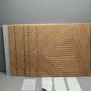 Acoustical Wall Panels, 6-Piece 23.62 X 23.62 Inches Art Acoustic Panels, Decorative Acoustic Panels, Acoustic Wall Panels, Sound Absorbing Wall Art, Arcadian Vortex