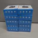 10 x Studio-Quality Wireless Ear Buds with Deep Bass & Enhanced Audio Clarity, Bluetooth 5.4, 10-Year Lifespan Earbuds, ENC Noise Cancelling Calls, Secure Fit Memory Foam Tips, IPX6 Waterproof (Black)