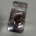 Compatible with Cute iPhone 17 Pro Max Case 6.9'', Tortoise Shell Phone Case with Dark Brown Amber Print Leopard Heart Holder Stand Kickstand Shockproof TPU Protective Cover for Women Girls