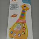 Marstone Toys for 1 2 Year Old Boy and Girl Birthday Gift: Baby Musical Guitar Piano Toys 12-18 Month with Animal Sound and Light, 1st First Learning Educational Gift for Toddlers