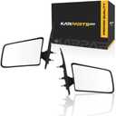 For Chevy S10 1994-2003 Door Mirror Driver and Passenger Side | Pair | Manual | Standard | Extended Cab | Replacement For 15977933, 15977934 | GM1320129, GM1321129