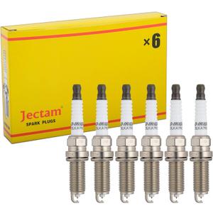 Automotive Replacement Spark Plugs 6 PCS 12290-5A2-A01 DILKAR7G11GS Iridium Spark Plugs Compatible with 2013-2015 ILX 1.8L L4, 2012-2015 Civic 1.8L L4, 2016-2020 HR-V 1.8L L4