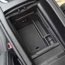 HGWEI Center Console Organizer Compatible with 2020-2026 Mercedes Benz GLE 350 450 580 AMG 53 63S Accessories, GLS 450 580 AMG 63 Armrest Storage Box Insert Tray (Not Fit with Cool Box)
