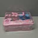 4-Pack Premium Princess Shoes Set - 1.75" Heel Slip On Princess Dress Up Shoes for Little Girls, Durable Pairs of Slip-On Sandal Heels for Kids - Fits Toddler Size 7-10 Multi