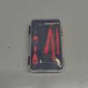 115 In 1 Precision Screwdriver Set, Chromium Vanadium Steel Professional Repair Tool Kit for Computer, Watch, Camera, Mobile Phone, Laptop, Eyeglasses, Electronics, Etc (red)