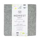 HonestBaby Organic Cotton Changing Pad Cover, Gray Heather, One Size