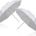 EMART 2 Pack 33inch Professional Photography Photo Video Studio Lighting Flash Translucent White Soft Umbrella