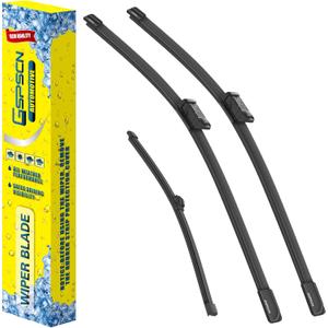 GSPSCN 3 Wipers Replacement For BMW X1 2023 2022 2021 2020 2019 2018 2017 2016Original Equipment Windshield Wiper Blades Set 26"+16"+13"(Set of 3)