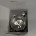 De'Longhi DLSC060 Milk Frothing Jug, 12 oz, Stainless Steel (11.8 Ounces)