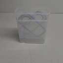 Basicwise Large BPA-Free Plastic Food Cereal Containers, Airtight Spout Lid Set of 2 (Size: 9" W x 4" L x 9.5" H)