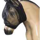 Tough 1 Fly Mask with Ears (Miniature Size, Black)