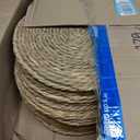 13 Inch Placemats Set of 24, Boho Round Woven Place Mats for Dining Table Decor, Rustic Jute Chargers for Dinner Plates, Outdoor Patio, Farmhouse Wedding, Water Hyacinth Wicker Rattan Braided Placemat