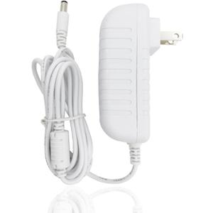 Power Cord Replacement for 4moms Mamaroo 2/4, RockaRoo Baby Swing 12V 3A AC Adapter Charger 6.6 ft Cable (White)