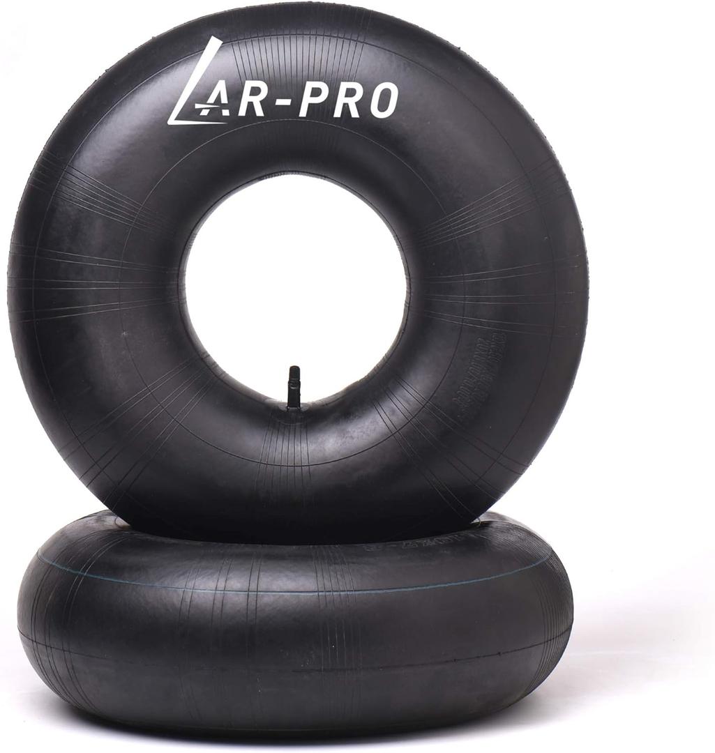 18x8.50/9.50-8 Replacement Inner Tube with TR-13 Valve Stem (2-Pack) - For Golf Cart/Tractor/Lawn Mower and More