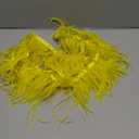 Shekyeon Ostrich Feather Trim Fringe used Wedding Sewing Crafts Costumes Decoration Pack of 2 yards(yellow)