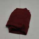 PAVILIA Maroon Red Knit Throw Blanket for Couch Bed, Soft Knitted Farmhouse Sofa Throw for Living Room, Lightweight Decorative Fall Throw Blanket for Chair, Outdoor Textured Boho Blanket, 50x60