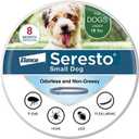 Seresto Small Dog Vet-Recommended Flea & Tick Treatment & Prevention Collar for Dogs Under 18 lbs. | 8 Months Protection (1 Pack)